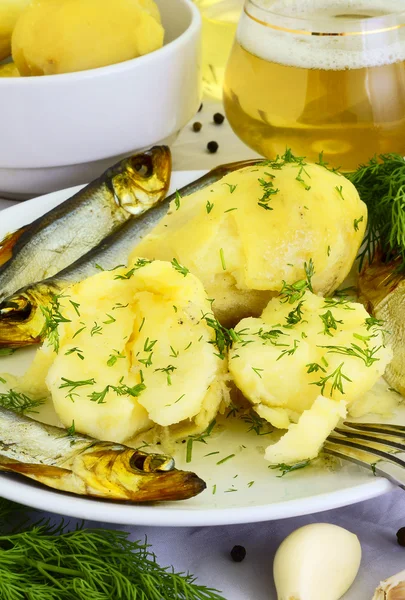 Boiled potatoes — Stock Photo, Image