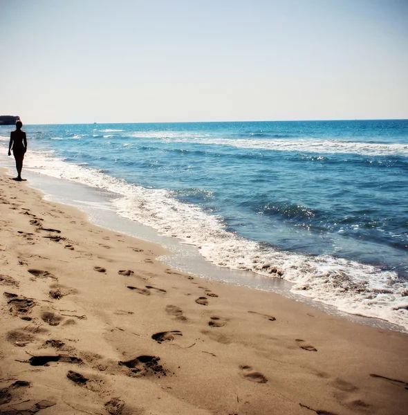 Lonley Girl — Stockfoto