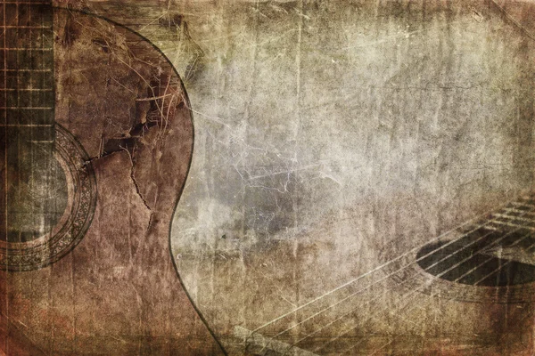 Grunge arka plan gitar