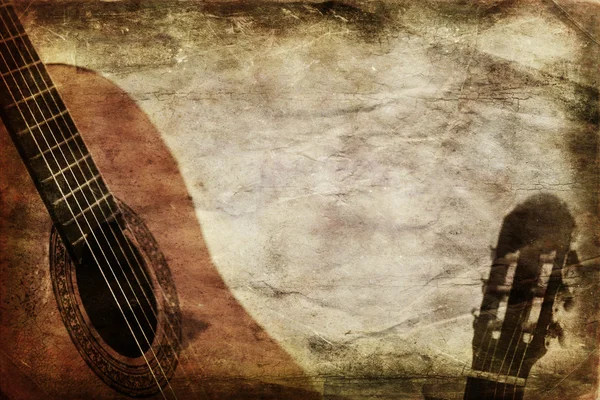 Grunge arka plan gitar