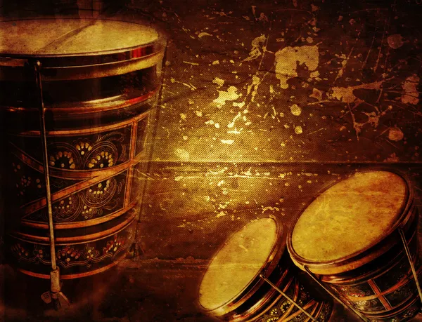 Vintage bongo — Stok fotoğraf