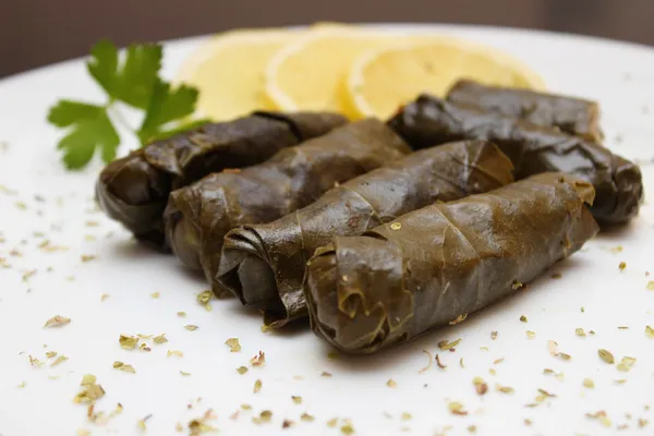 Stuffed vine leaves Stock Picture