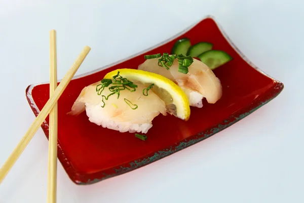 Dvě luxusní sushi — Stock fotografie