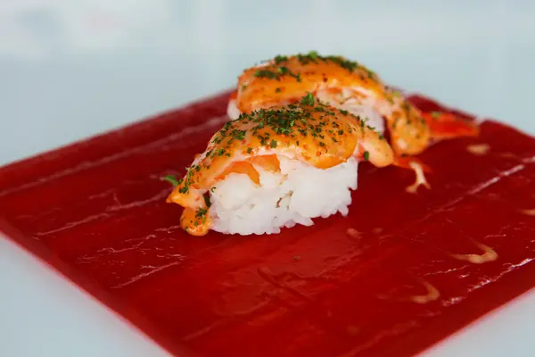 Lusso due sushi — Foto Stock