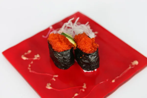 Sushi cu caviar — Fotografie, imagine de stoc