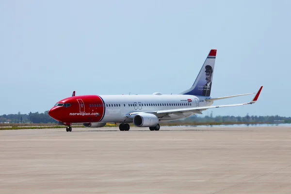 Compañías aéreas noruegas — Foto de Stock