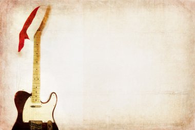 Grunge elektro gitar