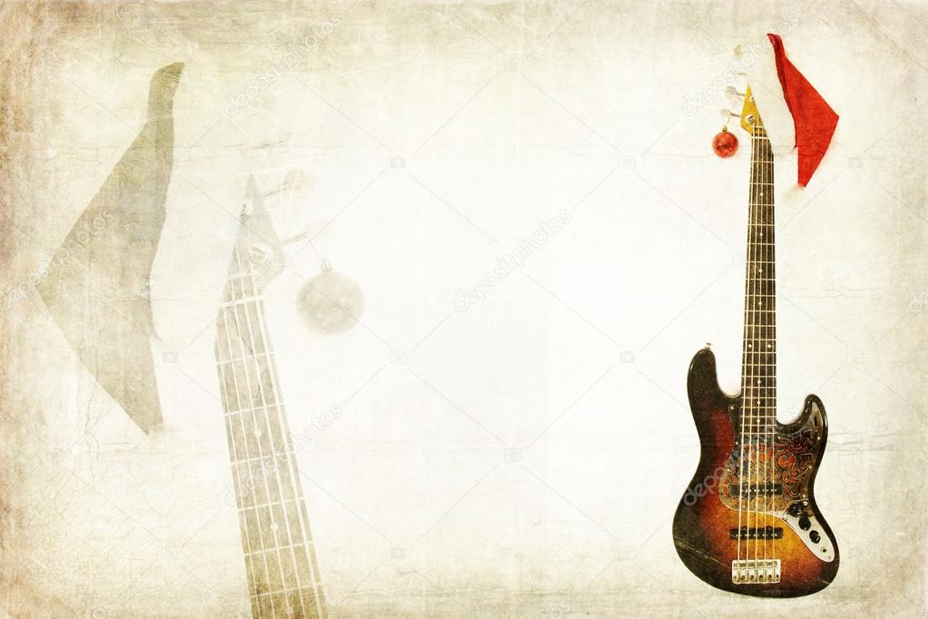 Grunge Bass Guitar