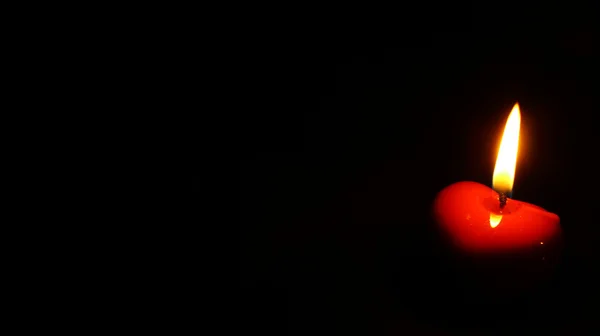 Red Candle — Stock Photo, Image
