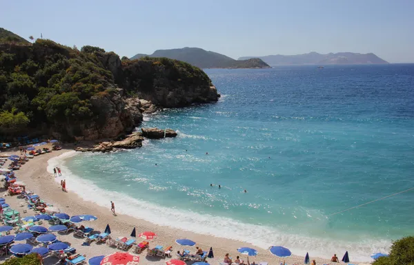 Grande spiaggia di ciottoli Foto Stock