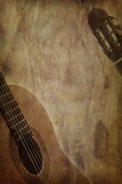 Grunge arka plan gitar