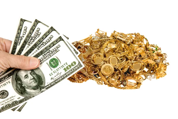 Cash For Gold — Stock Photo, Image