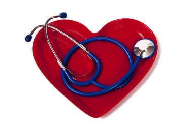 kalp şekilli plaka stetoskop