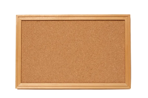 Cork Bulletin Board With Frame — Stock Photo, Image