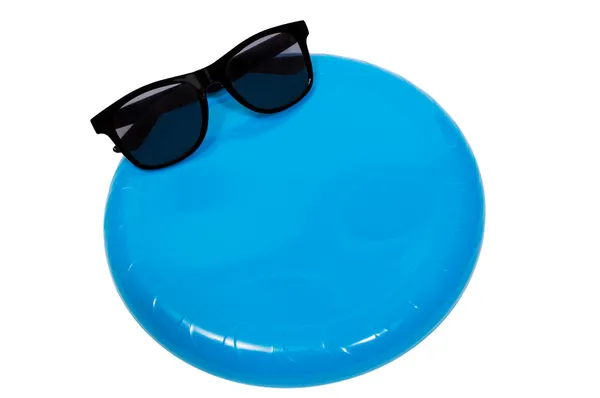 Frisbee And Sunglasses — Stock Photo, Image