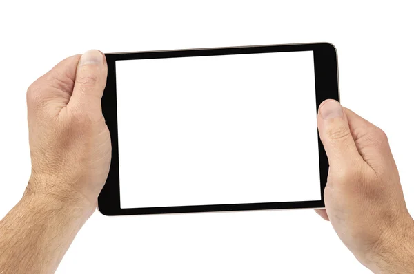 Holding Digital Tablet Computer — Stock Photo, Image