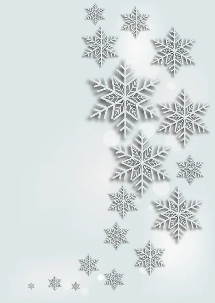 Háttér-val hópelyheket — Stock Vector