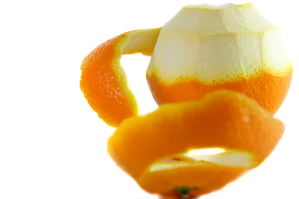 Peeling oranje — Stockfoto