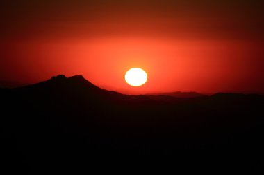 wschód od góry nemrut