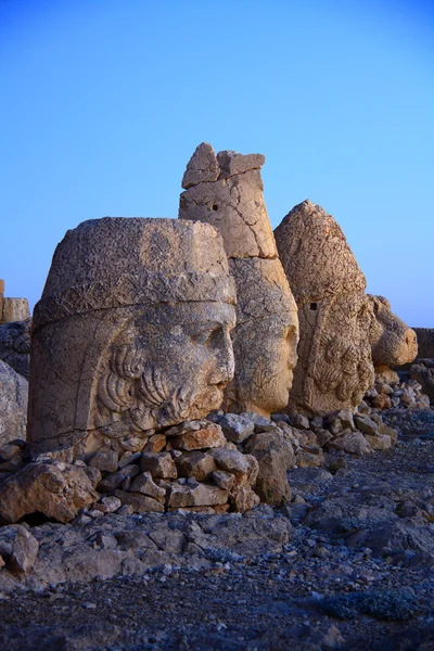Monument of gods on nemrut mountain — Stock Photo, Image
