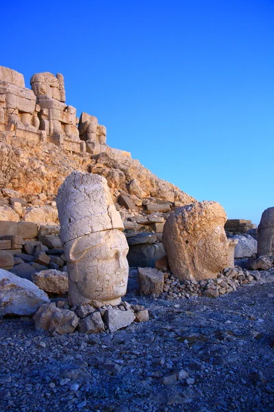 Monument of gods on nemrut mountain — Stock Photo, Image