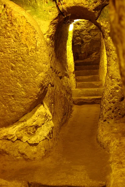 Derinkuyu underground city — Stock Fotó