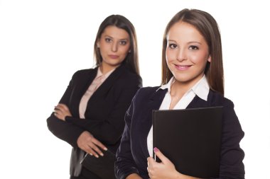 iki iş kadın kılığında