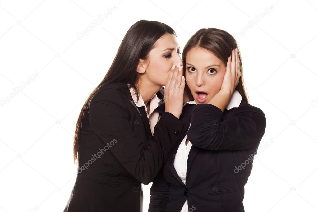 gossiping women