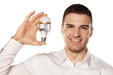 LED bulb clipart