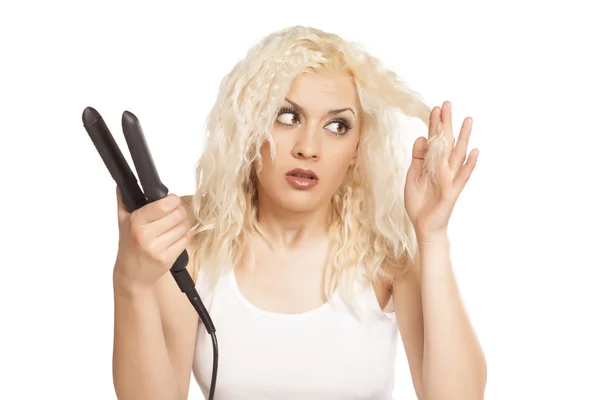 Hair problems — Stock Photo, Image