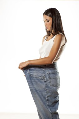 spodnie ogromne stare