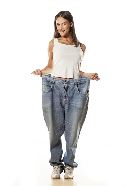 I miei vecchi pantaloni enormi — Foto Stock