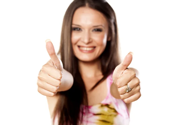 Thumbs up — Stock Photo, Image