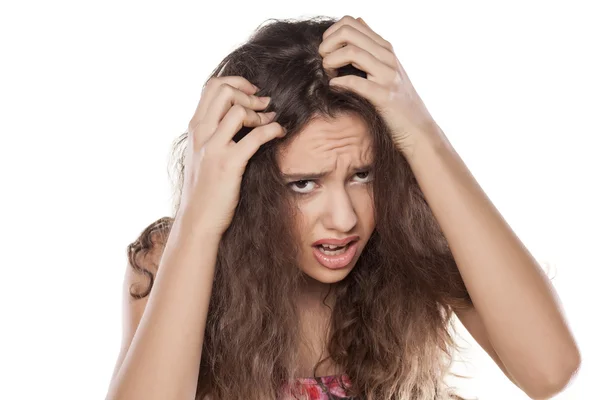 Hair loss — Stock Photo, Image