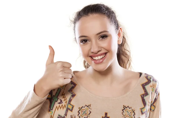 Thumb up — Stock Photo, Image