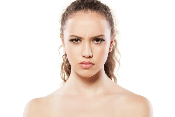 Angry girl — Stock Photo, Image