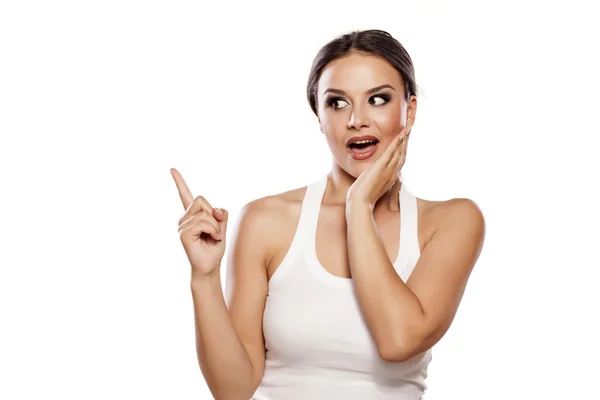 Mujer feliz — Foto de Stock