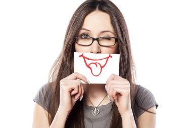 Bir kağıda gülümse