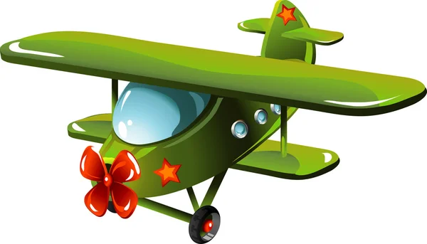Kreslený letadlo — Stockový vektor