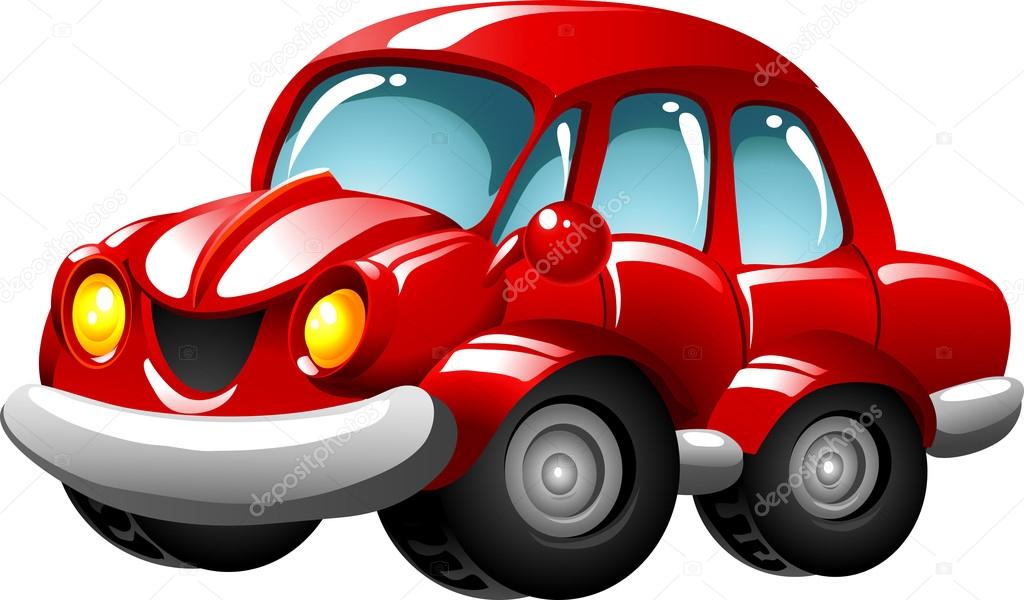 Cartoon Red Car Stock Vector C Ledav 18225169