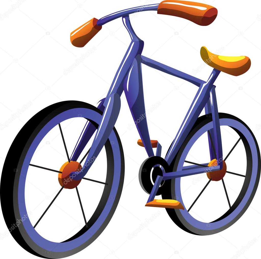 Cartoon bike Stock Vector Image by ©ledav #18227413