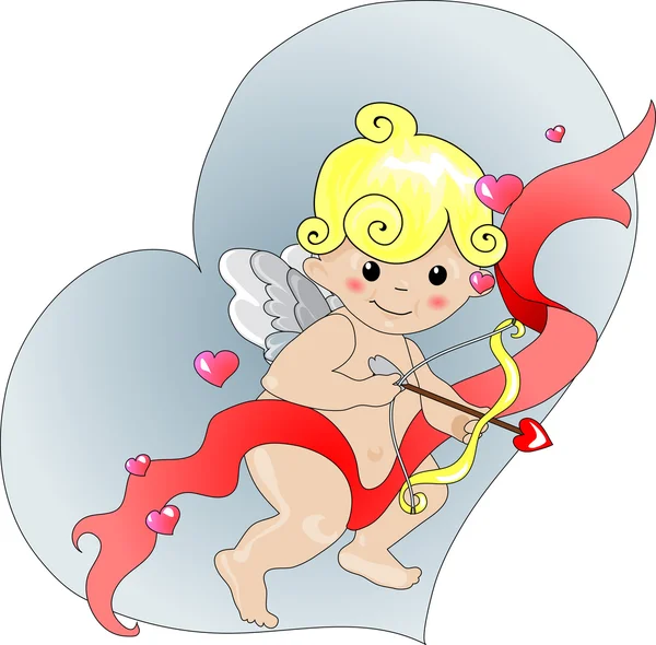 Little Cupid — Stock Vector