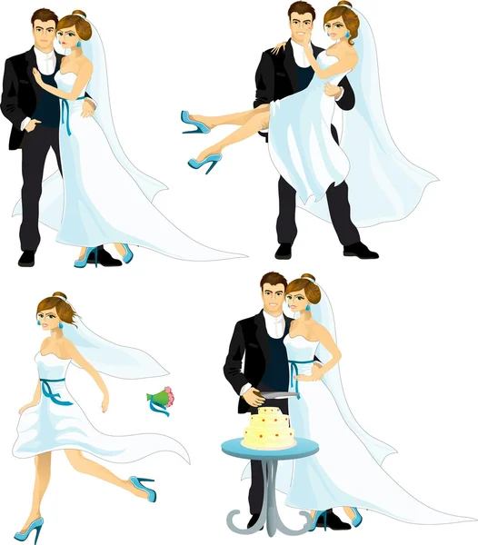 Wedding — Stock Vector