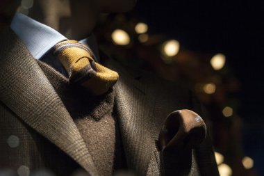 Kaşmir kahverengi ceket