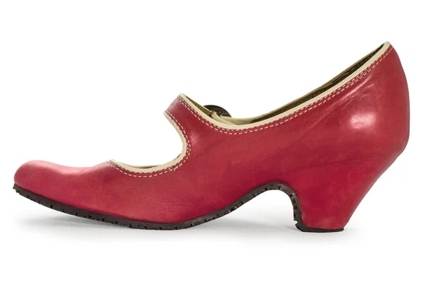 Czerwone buty na białym tle — Zdjęcie stockowe
