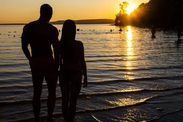 Amor en la playa —  Fotos de Stock