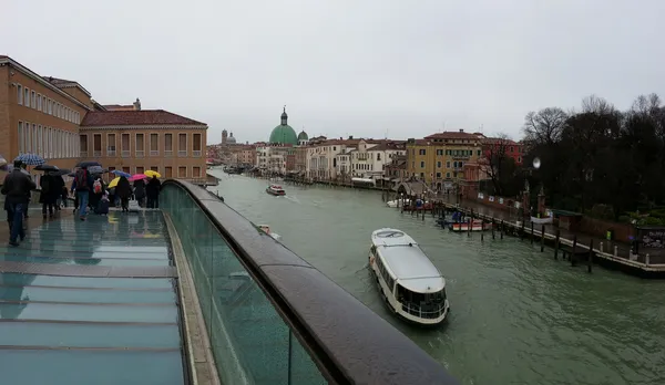 Regnvejrsdag Venedig - Stock-foto