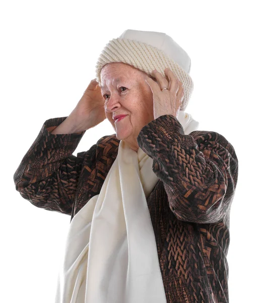 Old woman — Stock Photo, Image