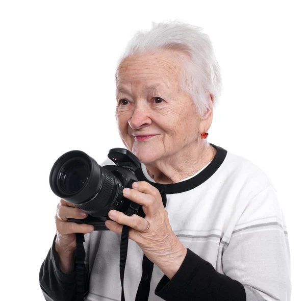 Stará žena — Stock fotografie