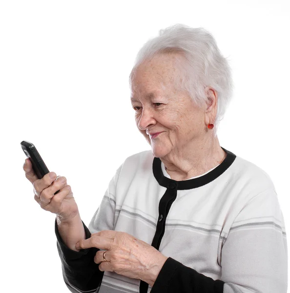 Old woman — Stock Photo, Image